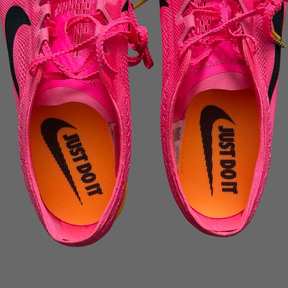 Nike ZoomX Dragonfly Hyper Pink Track Cleats Mens 12 NWOB CV0400-600 - Picture 4 of 8